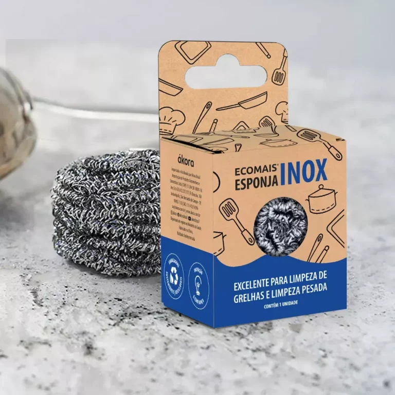 Esponja De Aço Inox